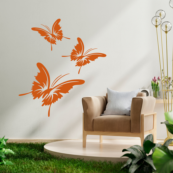 Wall Stickers: 3 Beautiful Moths