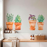 Wall Stickers: Pots 5