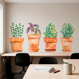 Wall Stickers: Pots 8