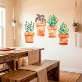 Wall Stickers: Pots 9