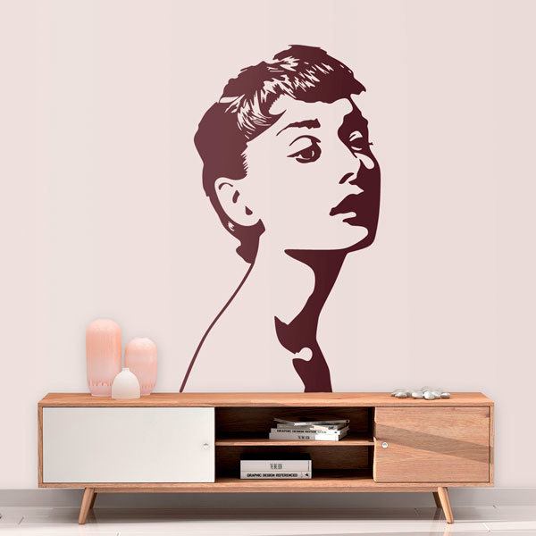 Wall Stickers: Audrey Hepburn Angelic Beauty