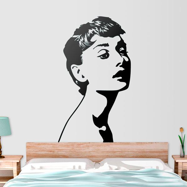 Wall Stickers: Audrey Hepburn Angelic Beauty