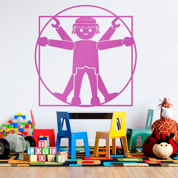 Stickers for Kids: Playmobil Vitruvius