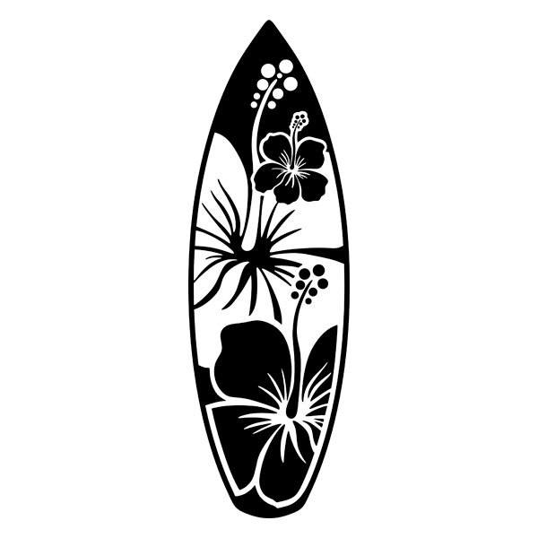 Wall Stickers: Surfboard