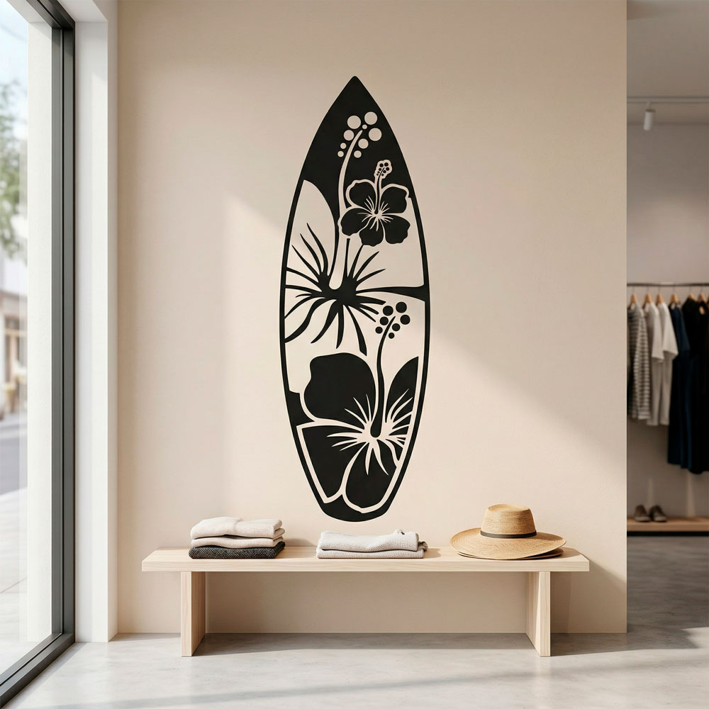 Wall Stickers: Surfboard
