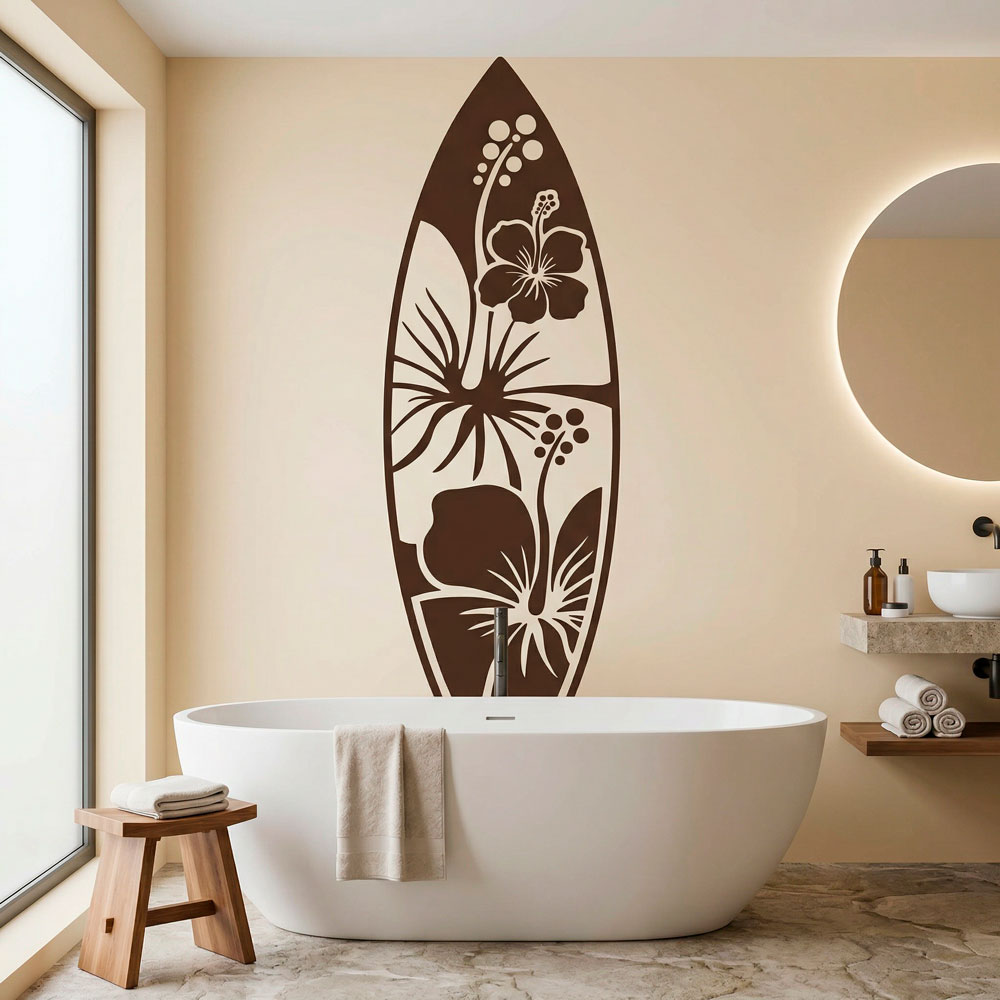Wall Stickers: Surfboard