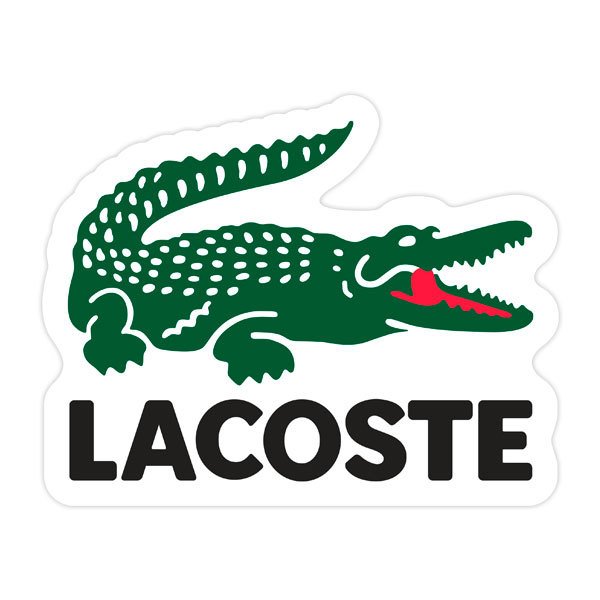 Car & Motorbike Stickers: Lacoste