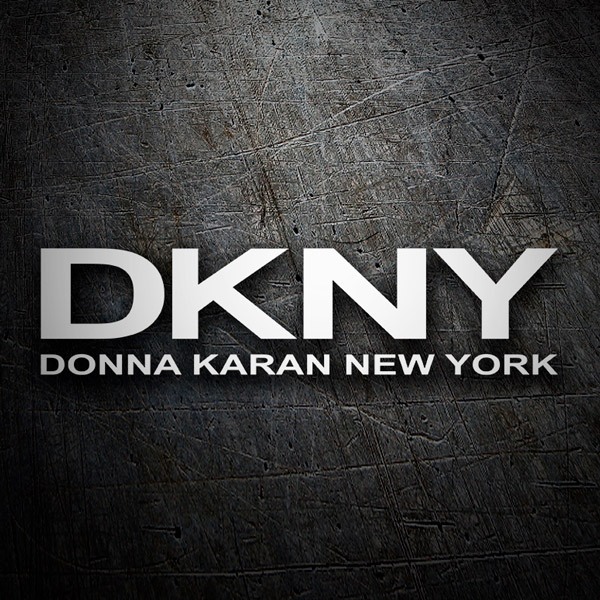 Car & Motorbike Stickers: DKNY