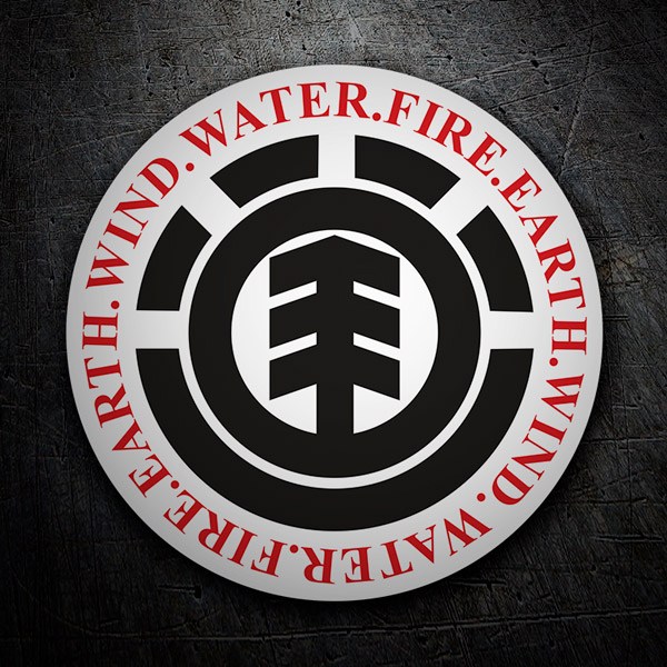 Car & Motorbike Stickers: Element Water Fire 1