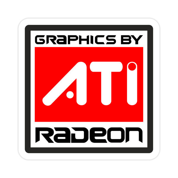 Car & Motorbike Stickers: ATI Radeon