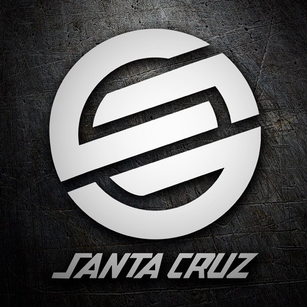 Car & Motorbike Stickers: Santa Cruz 