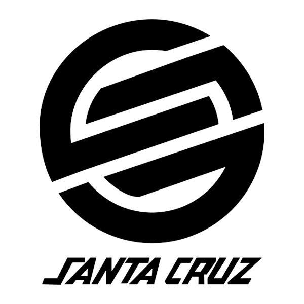 Car & Motorbike Stickers: Santa Cruz 