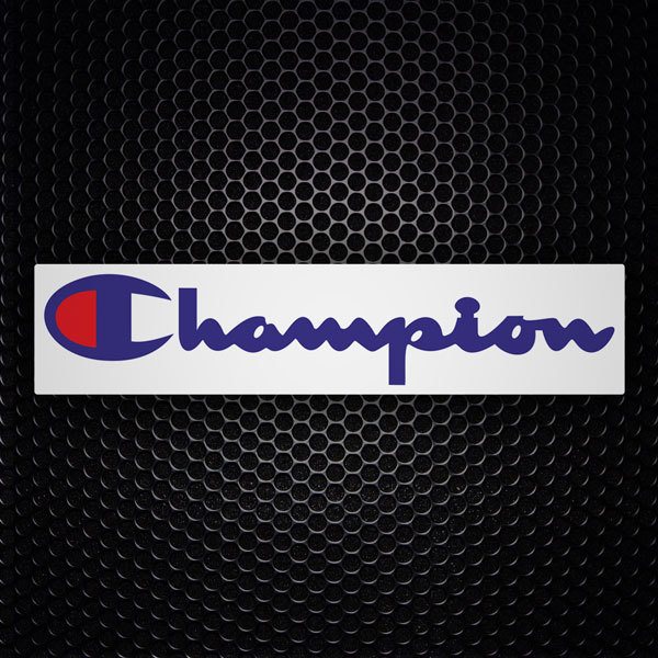 Car & Motorbike Stickers: Champion clothing 1