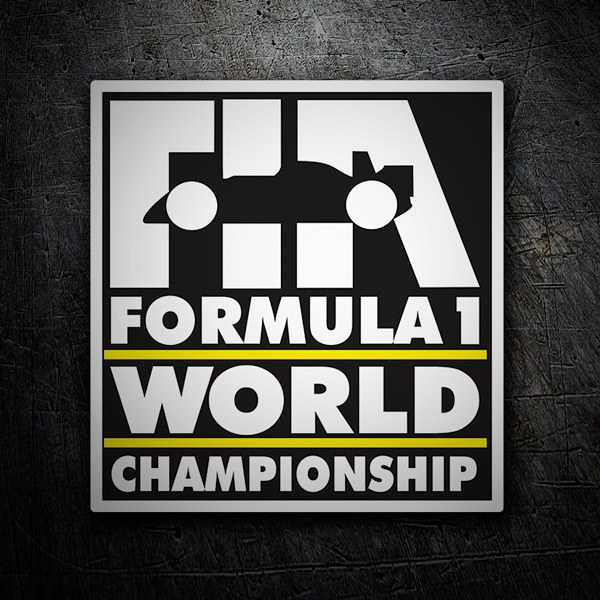 Car & Motorbike Stickers: Formula 1 World Championship
