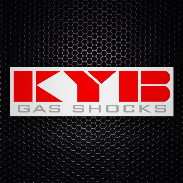 Car & Motorbike Stickers: KYB Gas Shocks