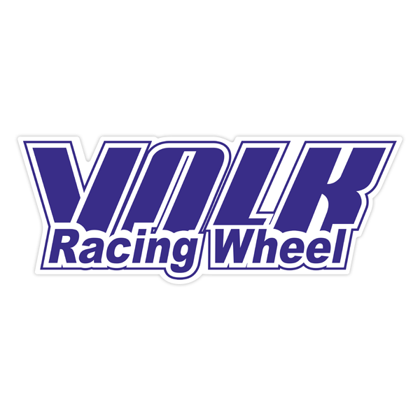 Car & Motorbike Stickers: Volk Racing Wheel 0