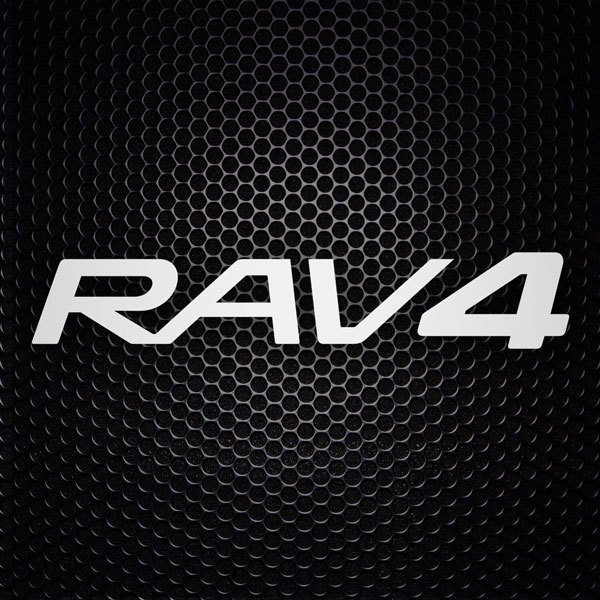 Car & Motorbike Stickers: RAV4