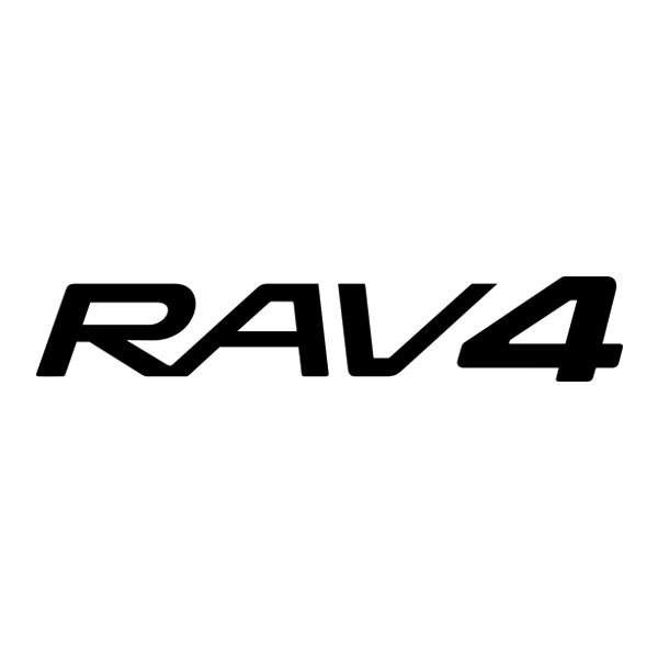 Car & Motorbike Stickers: RAV4