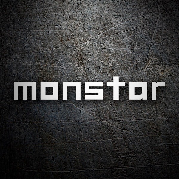 Car & Motorbike Stickers: Monstar