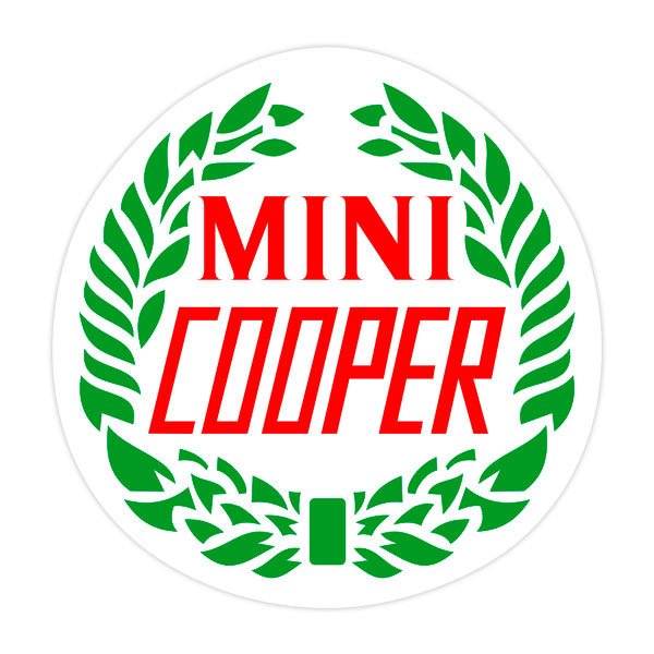 Car & Motorbike Stickers: Mini Cooper