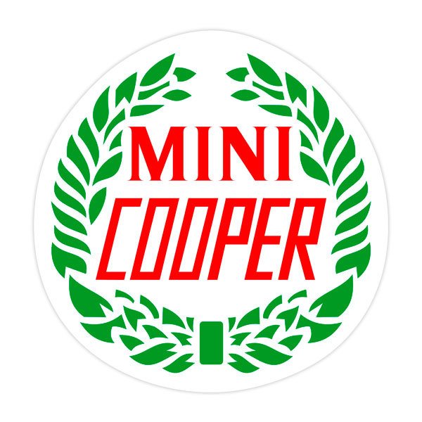 Car & Motorbike Stickers: Mini Cooper