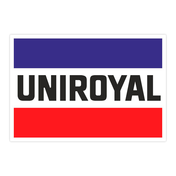 Car & Motorbike Stickers: Uniroyal