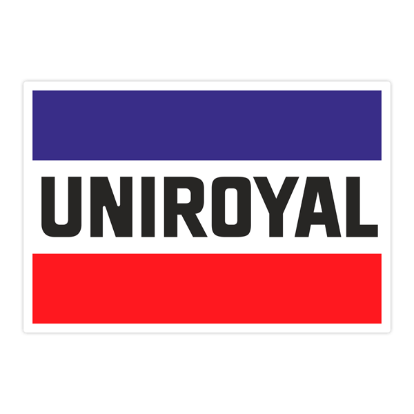 Car & Motorbike Stickers: Uniroyal