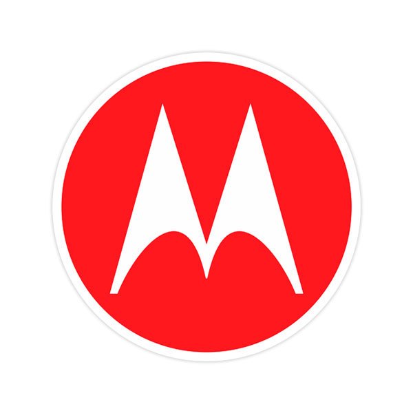 Car & Motorbike Stickers: Motorola
