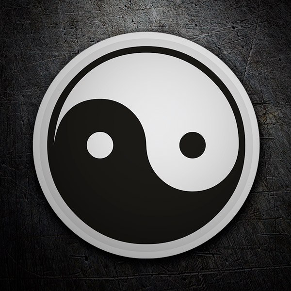 Car & Motorbike Stickers: Yin Yang