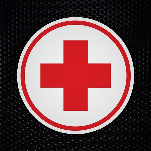 Wall Stickers: Red Cross