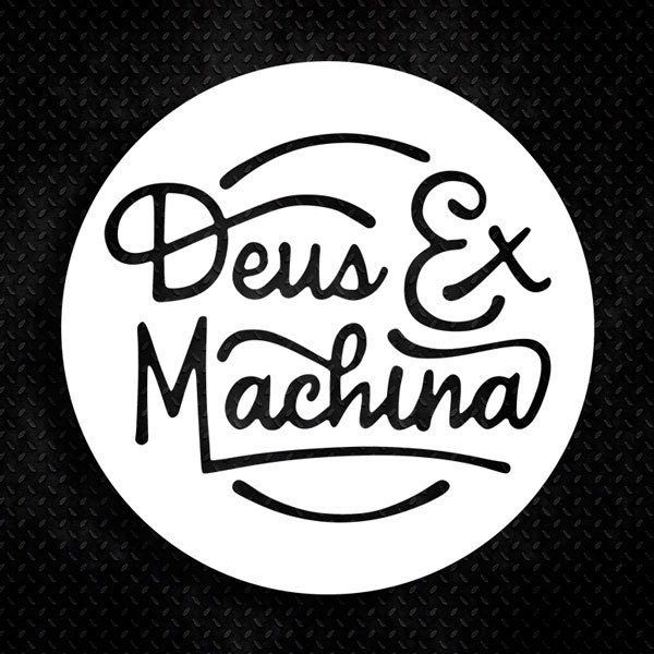 Car & Motorbike Stickers: Deus ex Machina Circle