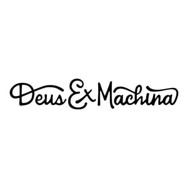 Car & Motorbike Stickers: Deus ex Machina Phrase