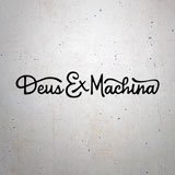 Car & Motorbike Stickers: Deus ex Machina Phrase 2