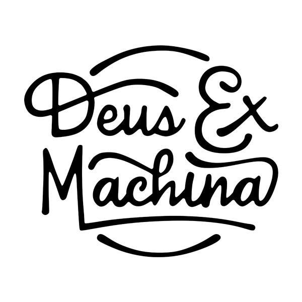 Car & Motorbike Stickers: Motorbike Deus ex Machina
