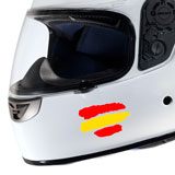 Car & Motorbike Stickers: Spain flag Kit 4