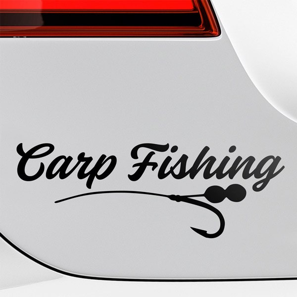 Car & Motorbike Stickers: Carp Fishing