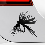 Car & Motorbike Stickers: Butterfly Hook 2