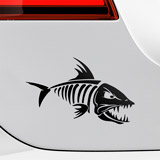 Car & Motorbike Stickers: Fish Skeleton 2