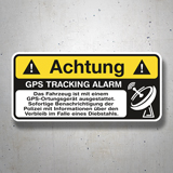 Car & Motorbike Stickers: Achtung GPS 3