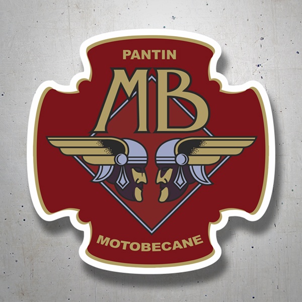 Car & Motorbike Stickers: Motobécane Pantin MB