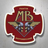 Car & Motorbike Stickers: Motobécane Pantin MB 3