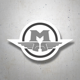 Car & Motorbike Stickers: Motobécane Wings 3
