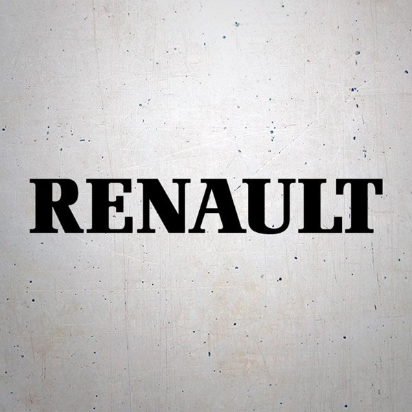 Car & Motorbike Stickers: Renault Logo