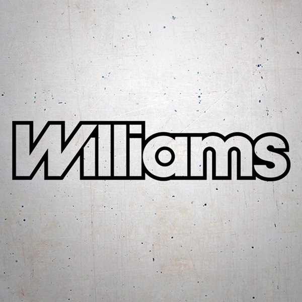 Car & Motorbike Stickers: Williams