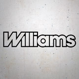 Car & Motorbike Stickers: Williams 2