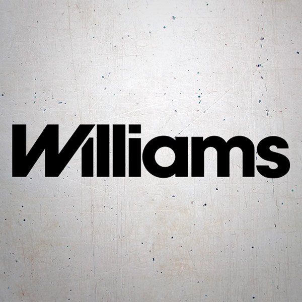 Car & Motorbike Stickers: Williams II