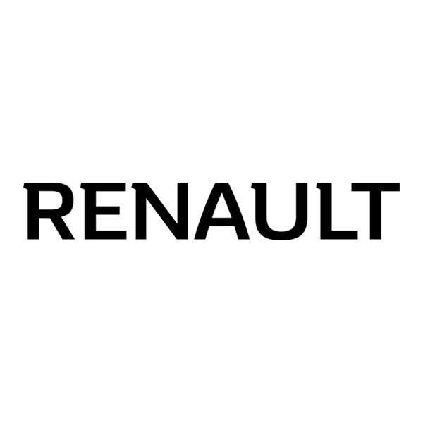 Car & Motorbike Stickers: Renault Typography