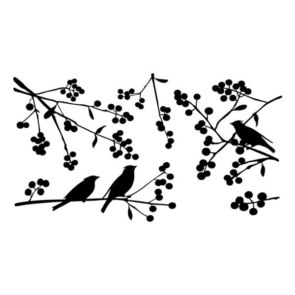 Wall Stickers: Bird Silhouettes