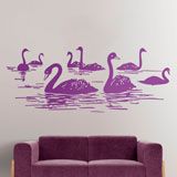 Wall Stickers: Swans on the Lake 3