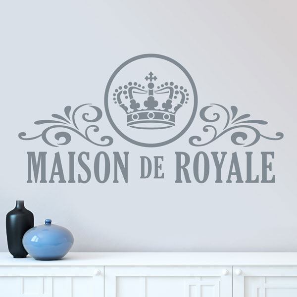 Wall Stickers: Maison de Royale Personalised